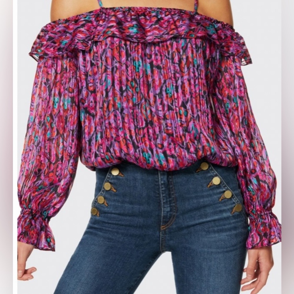 Ramy Brook Silk Floral Top